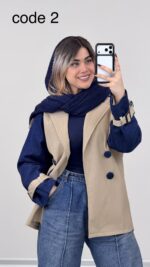 بارانی مدل دلنیا کد 09100 A-16 - Image 8
