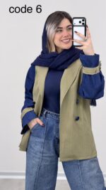 بارانی مدل دلنیا کد 09100 A-16 - Image 3
