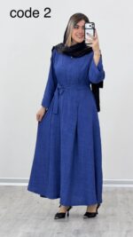 پیراهن مزونی کد 09108 B-16 - Image 4