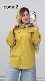 مانتو لینن کد 09102 B-15 - Image 2