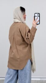 مانتو لینن کد 09102 B-15 - Image 3