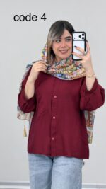 شومیز بابوس کد 09107 B-16 - Image 6