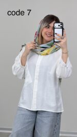 شومیز بابوس کد 09107 B-16 - Image 8