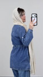 مانتو جین مدل غزل کد 09111 B-14 - Image 6