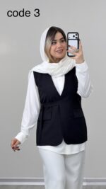 شومیز + وست مدل نیکی کد 09122 - Image 3