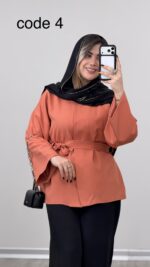 مانتو مدل نهال کد 09116 A-13 - Image 4
