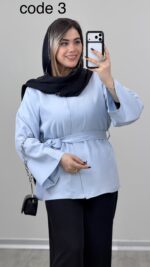 مانتو مدل نهال کد 09116 A-13 - Image 3