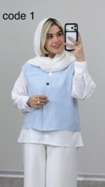 شومیز + وست مدل آویسا کد 09194 A-21 - Image 4