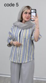 شومیز مدل آتنا کد 09282 A-7 - Image 8