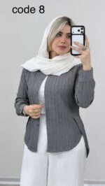 شومیز مدل هانیسا کد 09184 B-16 - Image 4