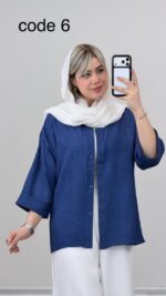 شومیز مدل فرنیا کد 09247 A-18 - Image 2