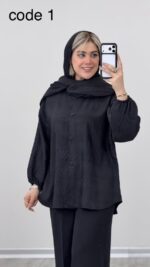 شومیز مدل مهوا کد 09234 A-4 - Image 7