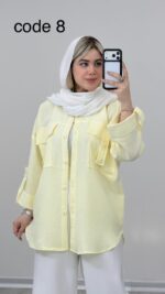شومیز مدل فریال کد 09237 A-17 - Image 6