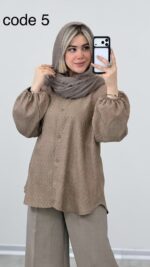 شومیز مدل مهوا کد 09234 A-4 - Image 3