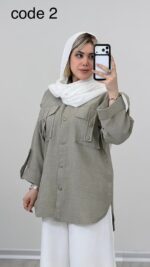 شومیز مدل فریال کد 09237 A-17 - Image 2