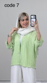 شومیز مدل مانیاکد 09223 A-15 - Image 4