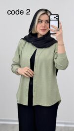 شومیز مدل درسا کد 09186 A-4 - Image 8