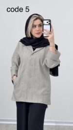 شومیز مدل پرستو کد 09209 A-1 - Image 7