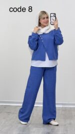 شومیز و شلوار مدل وانیا کد 09277 A-14 - Image 2
