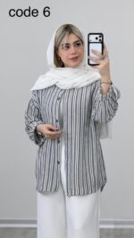شومیز مدل ژینا کد 09217 B-18 - Image 3