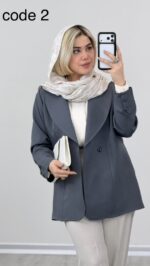کت یقه آرشال کد 09196 A-15 - Image 3