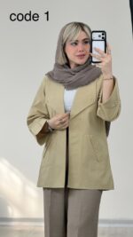 کت لینن مدل رزیتا کد 09267 A-9