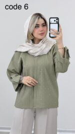 شومیز مدل ویانا کد 09183 A-11 - Image 4
