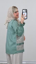 شومیز + وست مدل آرشیدا کد A-21 09255 - Image 2