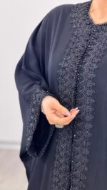 مانتو بلند مزونی (ویژه محرم) کد 09252 A-6 - Image 4