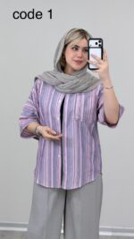 شومیز مدل آتنا کد 09282 A-7 - Image 10