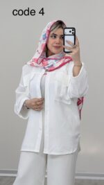 شومیز مدل فریال کد 09237 A-17 - Image 10