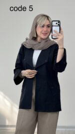 کت لینن مدل رزیتا کد 09267 A-9 - Image 5
