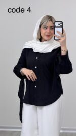 شومیز مدل ویدا کد 09231 A-12 - Image 7