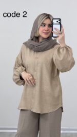 شومیز مدل مهوا کد 09234 A-4 - Image 2