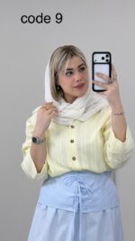 شومیز مدل دریا کد 09214 A-4 - Image 15