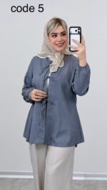 شومیز مدل لاوین کد 09256 B-14 - Image 3