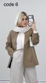 کت یقه آرشال کد 09196 A-15 - Image 5
