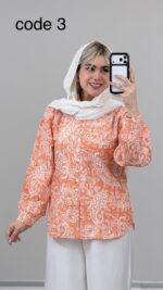 شومیز مدل پونه کد 09271 A-8