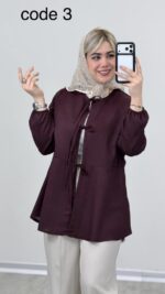 شومیز مدل لاوین کد 09256 B-14 - Image 4
