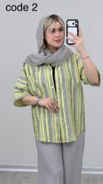 شومیز مدل آتنا کد 09282 A-7 - Image 7