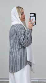 شومیز بغل حلقه کد 09185 A-4 - Image 3