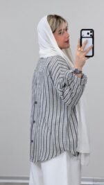 شومیز مدل ژینا کد 09217 B-18 - Image 2