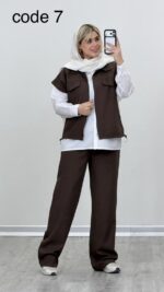 وست + شومیز + شلوار مدل ملودی کد 09248 A-2 - Image 9