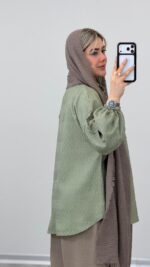 شومیز مدل مهوا کد 09234 A-4 - Image 6