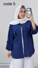 شومیز مدل فریال کد 09237 A-17 - Image 7