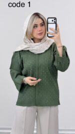 شومیز مدل ویانا کد 09183 A-11 - Image 3