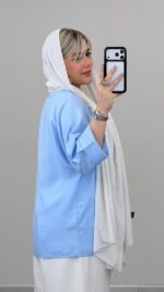شومیز مدل فرنیا کد 09247 A-18 - Image 14