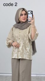 شومیز مدل روشا کد 09206 - Image 8