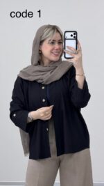 شومیز مدل همتا کد 09226 A-10 - Image 8