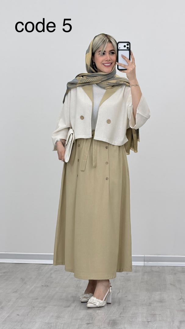 6db8e68e-d1ef-429e-8141-0bd335fa4807 کت و دامن مدل سویل کد 09242 A-17 - Image 1
